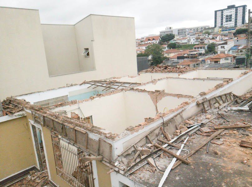 Projeto de demolição residencial